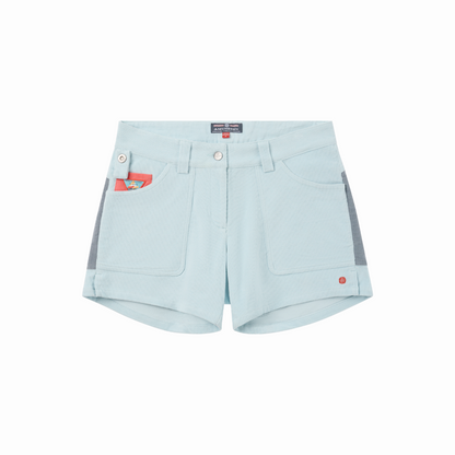 Amundsen Sports - Women's 5Incher Concord Shorts - Faded Blue Sky/Stormy Blue - Futureproof.life
