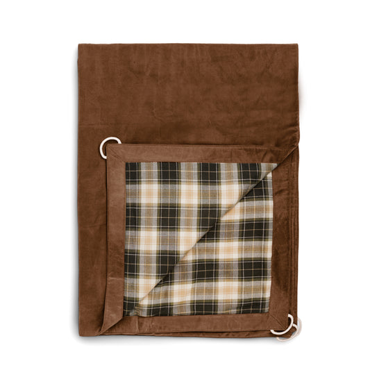 Amundsen Sports - Field Blanket - Chequered Earth / Tan