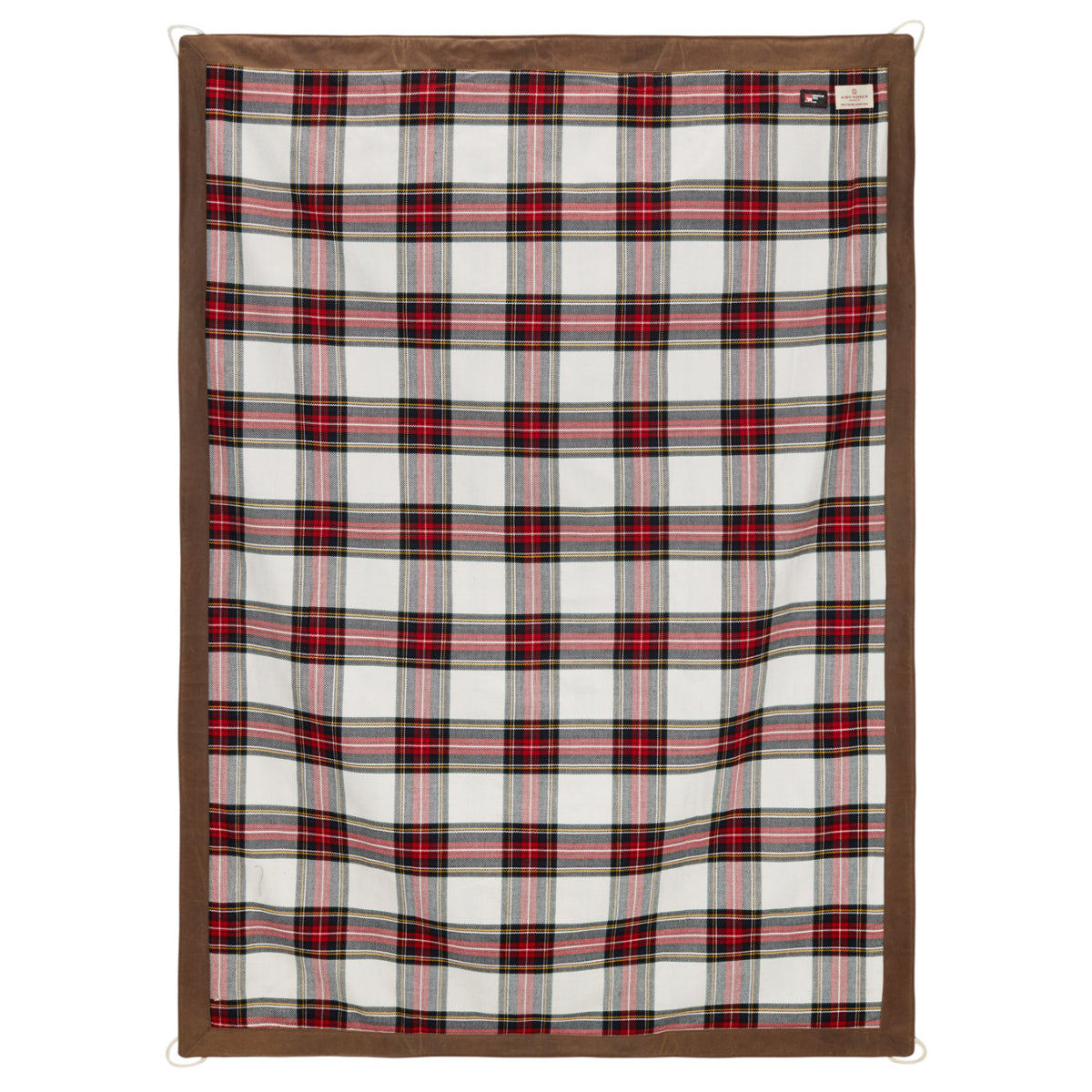 Amundsen Sports - Field Blanket - Chequered Red/Tan