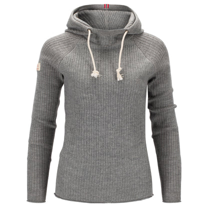 Amundsen Sports - Women's Boiled Hoodie - Light Grey - Futureproof.life