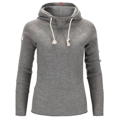 Amundsen Sports Women's Boiled Hoodie - Light Grey