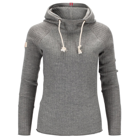 Amundsen Sports Women's Boiled Hoodie - Light Grey