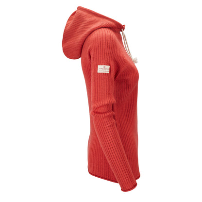Amundsen Sports - Women's Boiled Hoodie - Weathered Red - Futureproof.life