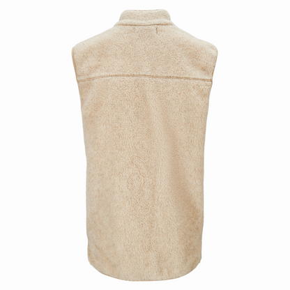 Amundsen Sports - Women's Heroes Wool Fleece Vest - Natural - Futureproof.life