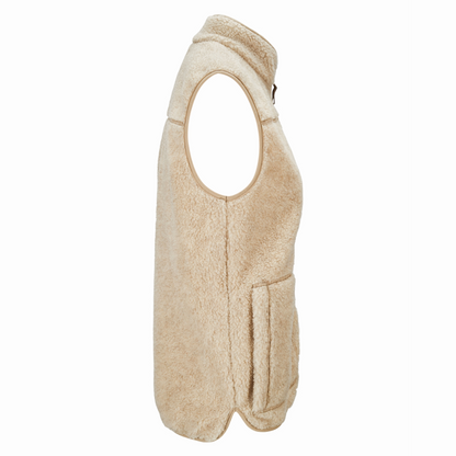Amundsen Sports - Women's Heroes Wool Fleece Vest - Natural - Futureproof.life