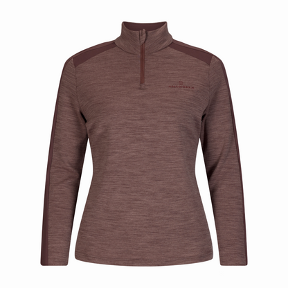 Amundsen Sports (Sample) - Women's 5Mila Half Zip - Faded Heather - Futureproof.life