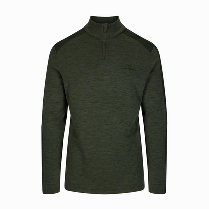 Amundsen Sports (Sample) - Men's 5Mila Half Zip - Olive - Futureproof.life