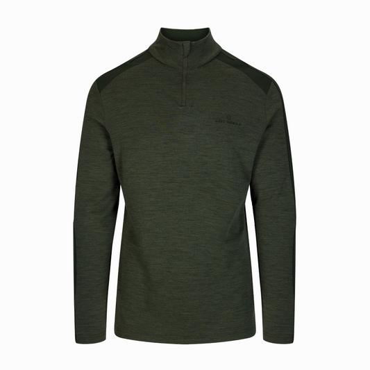 Amundsen Sports (Sample) - Men's 5Mila Half Zip - Olive - Futureproof.life