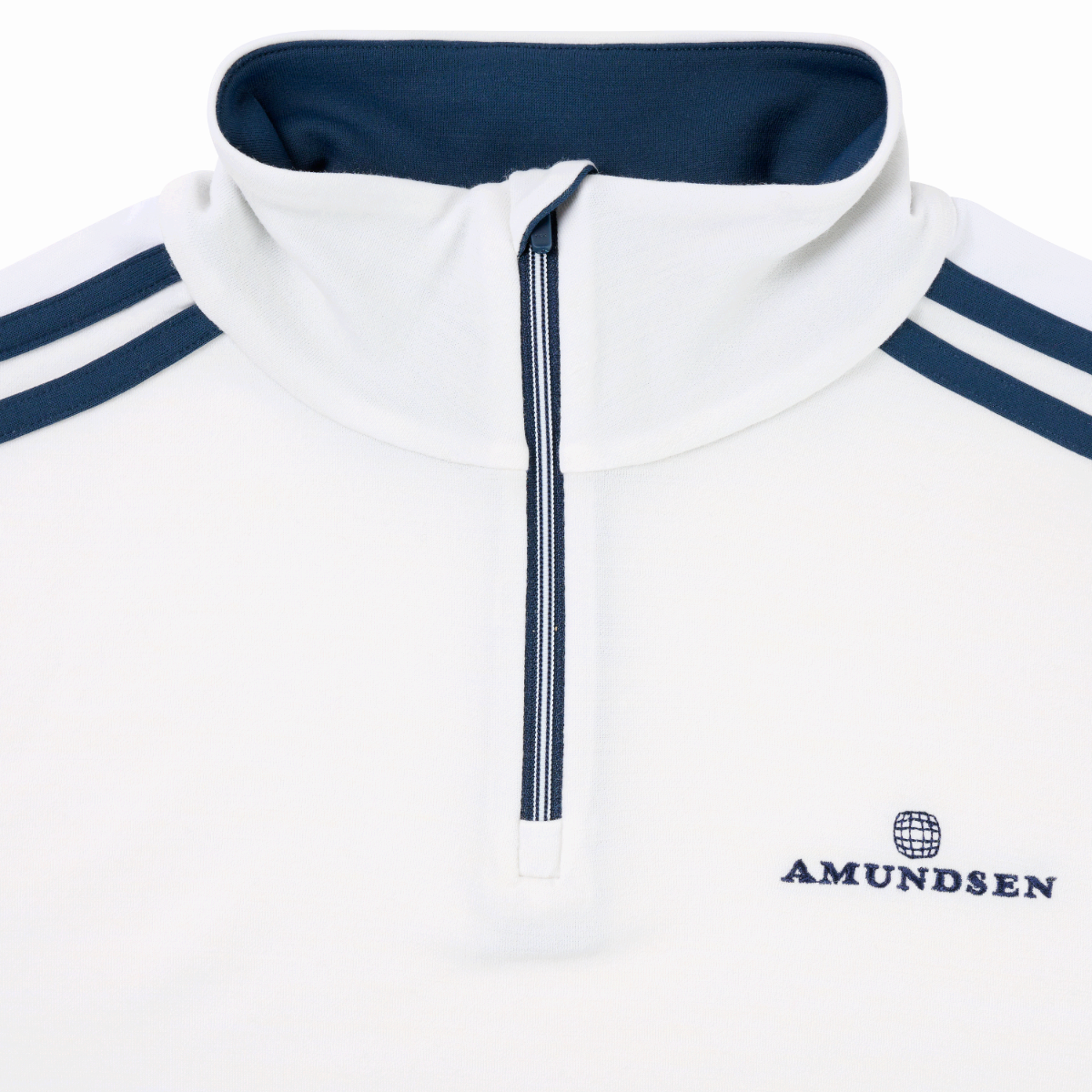Amundsen Sports (Sample) - Men's 5Mila Half Zip Lines - White