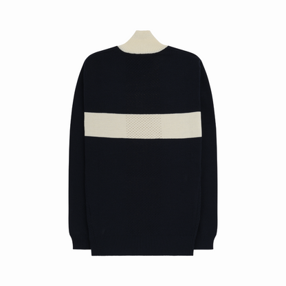 Amundsen Sports (Sample) - Men's 5Mila Half Zip Sweater - Faded Navy - Futureproof.life