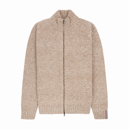 Amundsen Sports (Sample) - Men's Alpe Full-Zip - Khaki - Futureproof.life