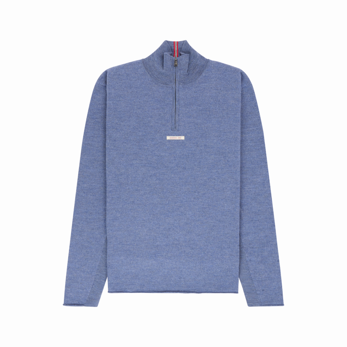 Amundsen Sports (Sample) - Men's Boiled Half Zip - Denim Blue