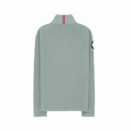 Amundsen Sports (Sample) - Men's Boiled Ski Sweater - Faded Woad Green - Futureproof.life