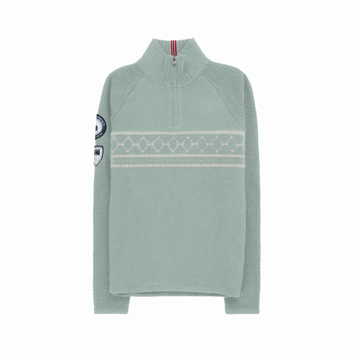 Amundsen Sports (Sample) - Men's Boiled Ski Sweater - Faded Woad Green