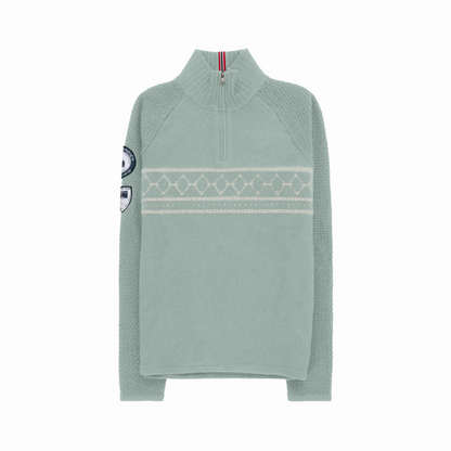 Amundsen Sports (Sample) - Men's Boiled Ski Sweater - Faded Woad Green - Futureproof.life