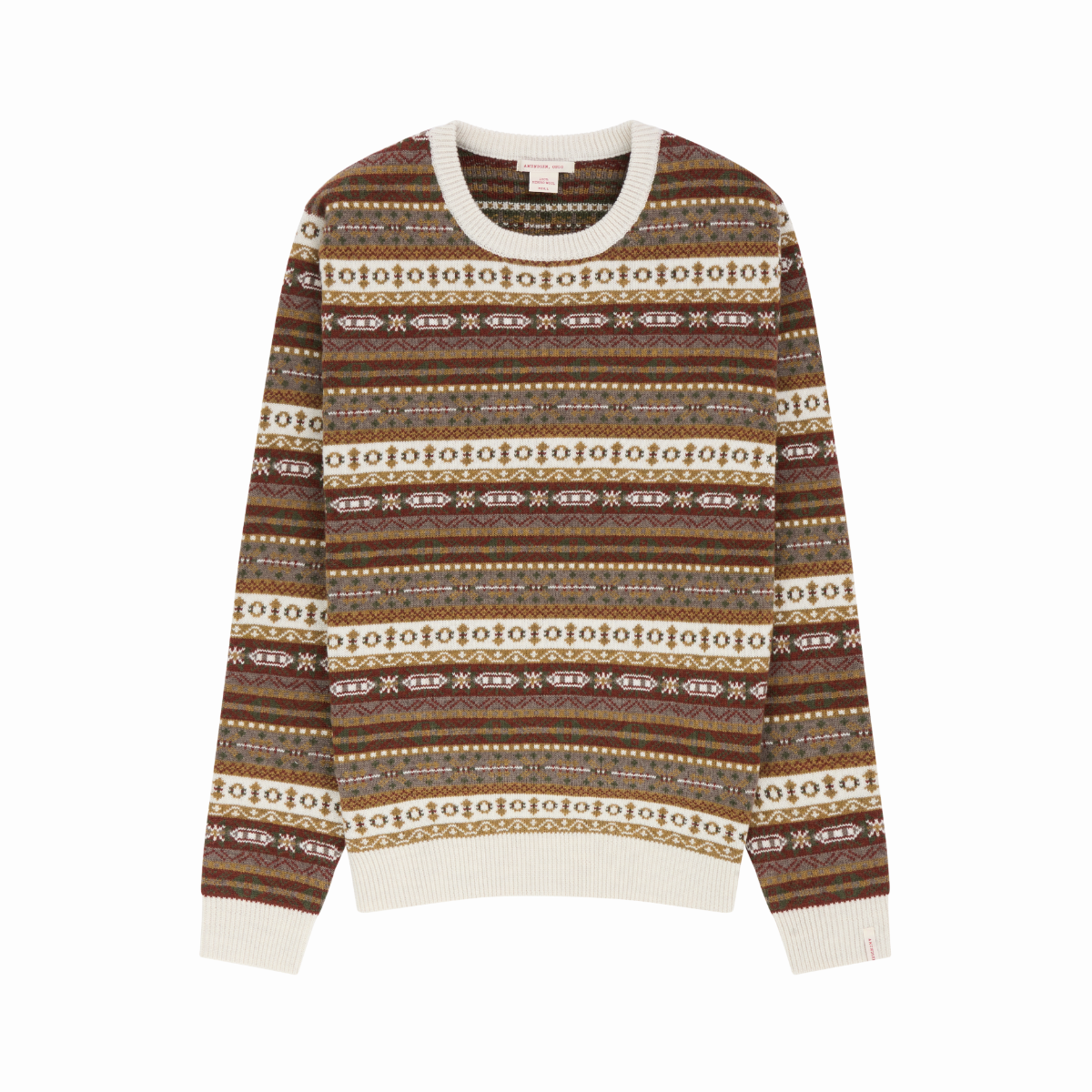 Amundsen Sports - Men's Dunkirk Crew Neck - Burnt Red