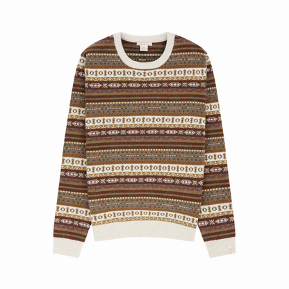 Amundsen Sports - Men's Dunkirk Crew Neck - Burnt Red - Futureproof.life