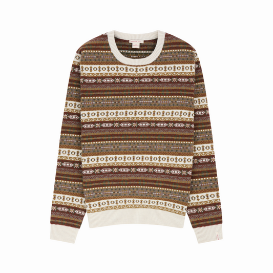 Amundsen Sports - Men's Dunkirk Crew Neck - Burnt Red