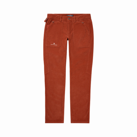 Amundsen Sports (Sample) - Men's Fjordcord Slacks 16 Wale - Terra Red