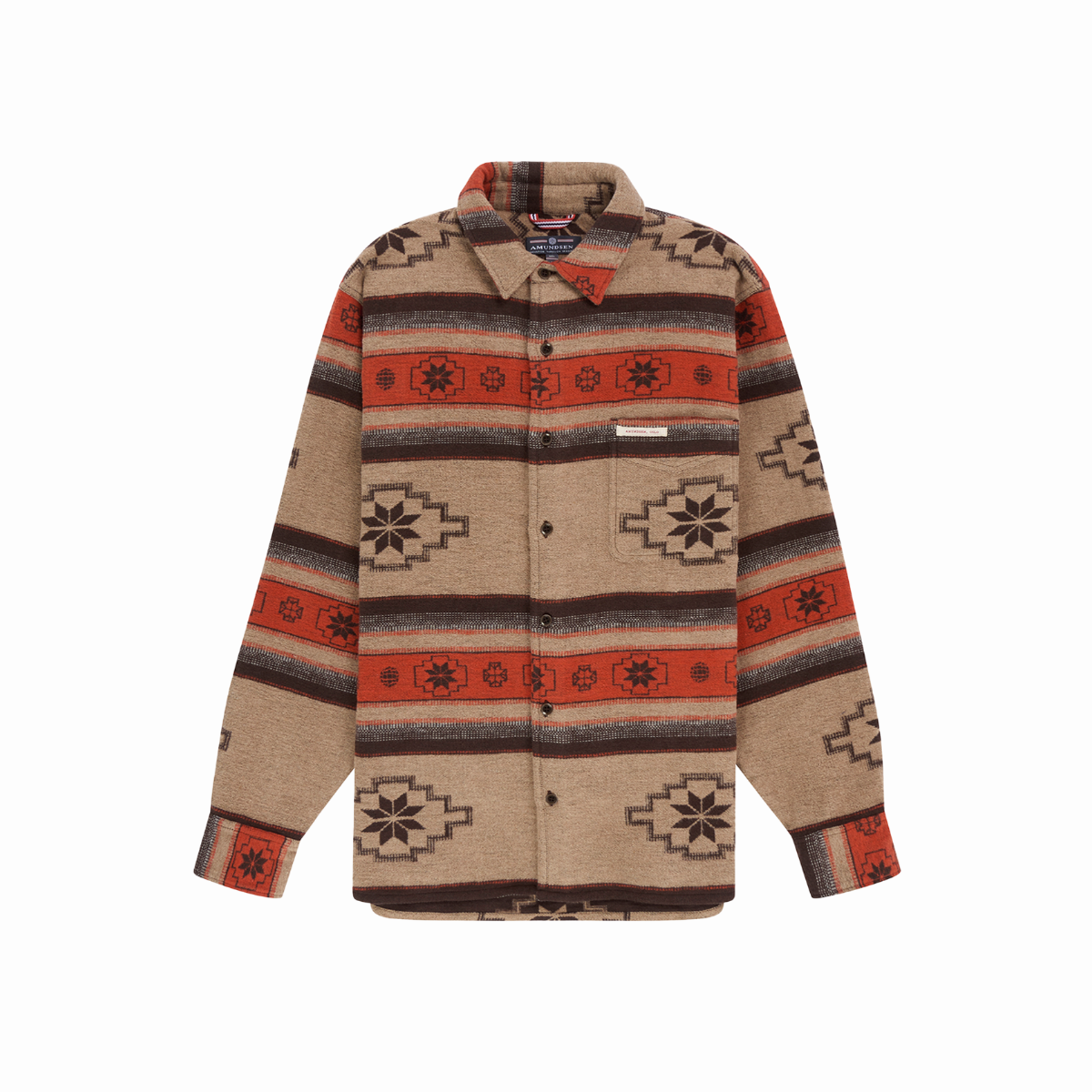 Amundsen Sports - Men's Framheim Åkle Shirt - Khaki Åkle