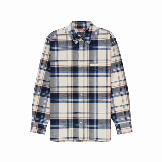 Amundsen Sports (Sample) - Men's Framheim Flannel Shirt - Faded Navy