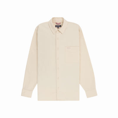 Amundsen Sports (Sample) - Men's Framheim Flannel Shirt - Oatmeal - Futureproof.life