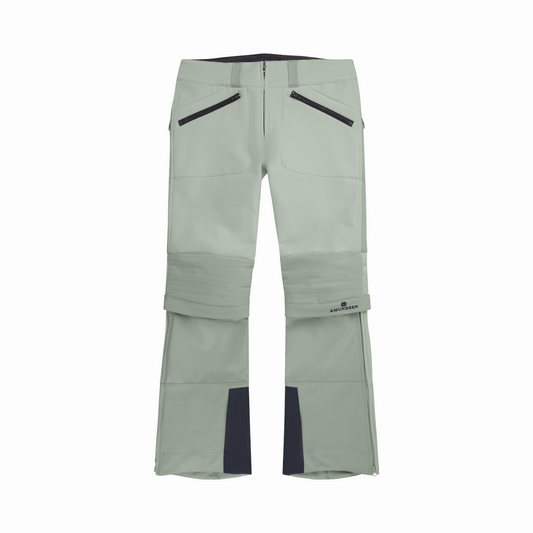 Amundsen Sports (Sample) - Men's Fusion Split Pants - Faded Woad Green