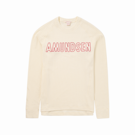 Amundsen Sports - Men's Hero's Hide Crew Neck - Natural/Logo