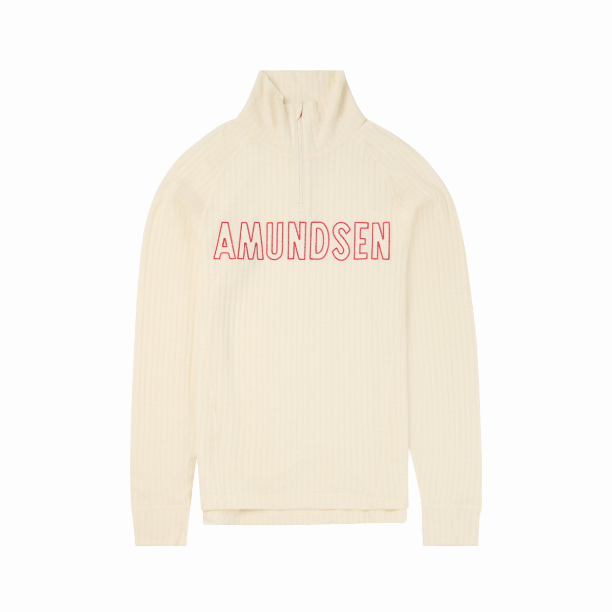 Amundsen Sports - Men's Hero's Hide Half Zip Neck - Natural/Logo