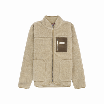 Amundsen Sports - Men's Heroes Wool Fleece Jacket - Natural - Futureproof.life