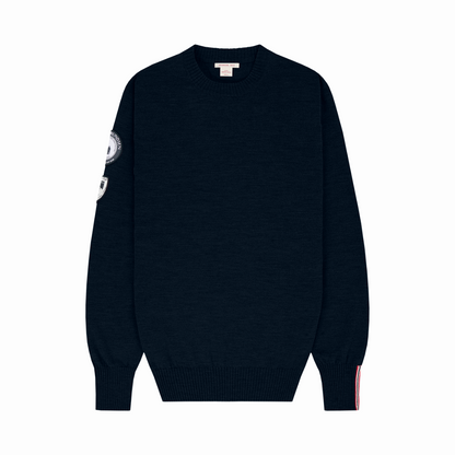 Amundsen Sports - Men's Peak Crew Neck - Faded Navy - Futureproof.life