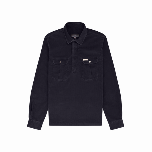 Amundsen Sports (Sample) - Men's Ranger Velvet Half Zip Shirt - Faded Navy