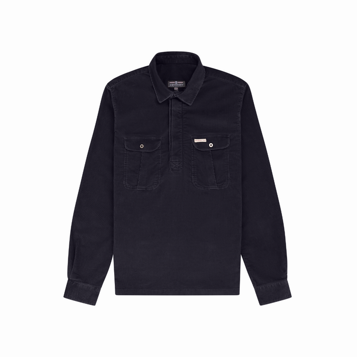 Amundsen Sports (Sample) - Men's Ranger Velvet Half Zip Shirt - Faded Navy