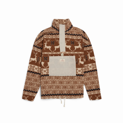 Amundsen Sports - Men's V-Bond Tradition Fleece - Cowboy Pattern - Futureproof.life