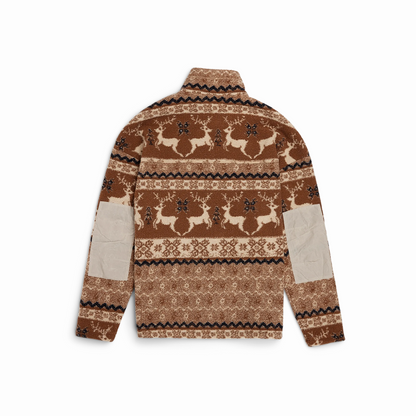 Amundsen Sports - Men's V-Bond Tradition Fleece - Cowboy Pattern - Futureproof.life