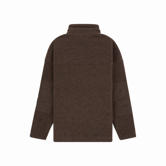 Amundsen Sports (Sample) - Men's Vagabond Waxed Fleece - Cowboy/Brown
