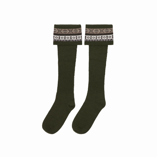 Amundsen Sports (Sample) - Unisex Dunkirk Knickerbocker Socks - Earth