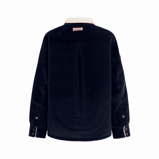 Amundsen Sports (Sample) - Unisex Harvester Overshirt - Faded Navy - Futureproof.life