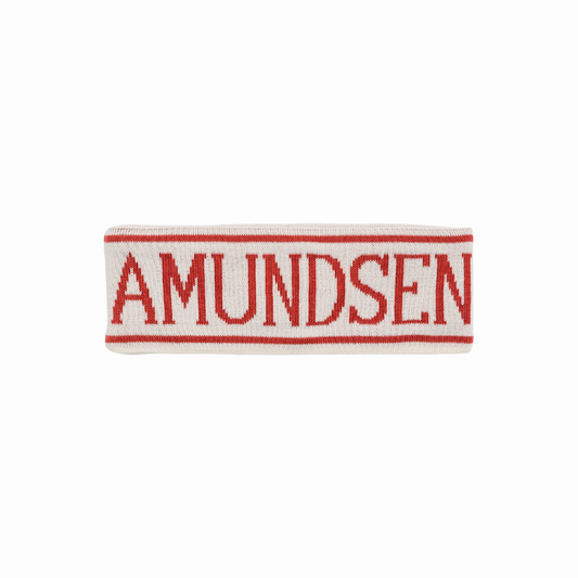 Amundsen Sports (Sample) - Unisex Amundsen Ski Headband - White/Red