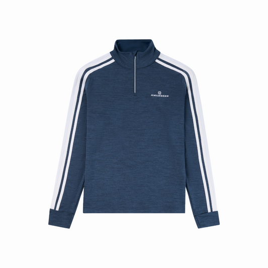 Amundsen Sports (Sample) - Women's 5Mila Half Zip Lines - Faded Navy