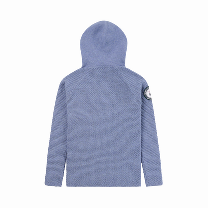 Amundsen Sports (Sample) - Women's Boiled Hoodie Laced - Denim Blue - Futureproof.life