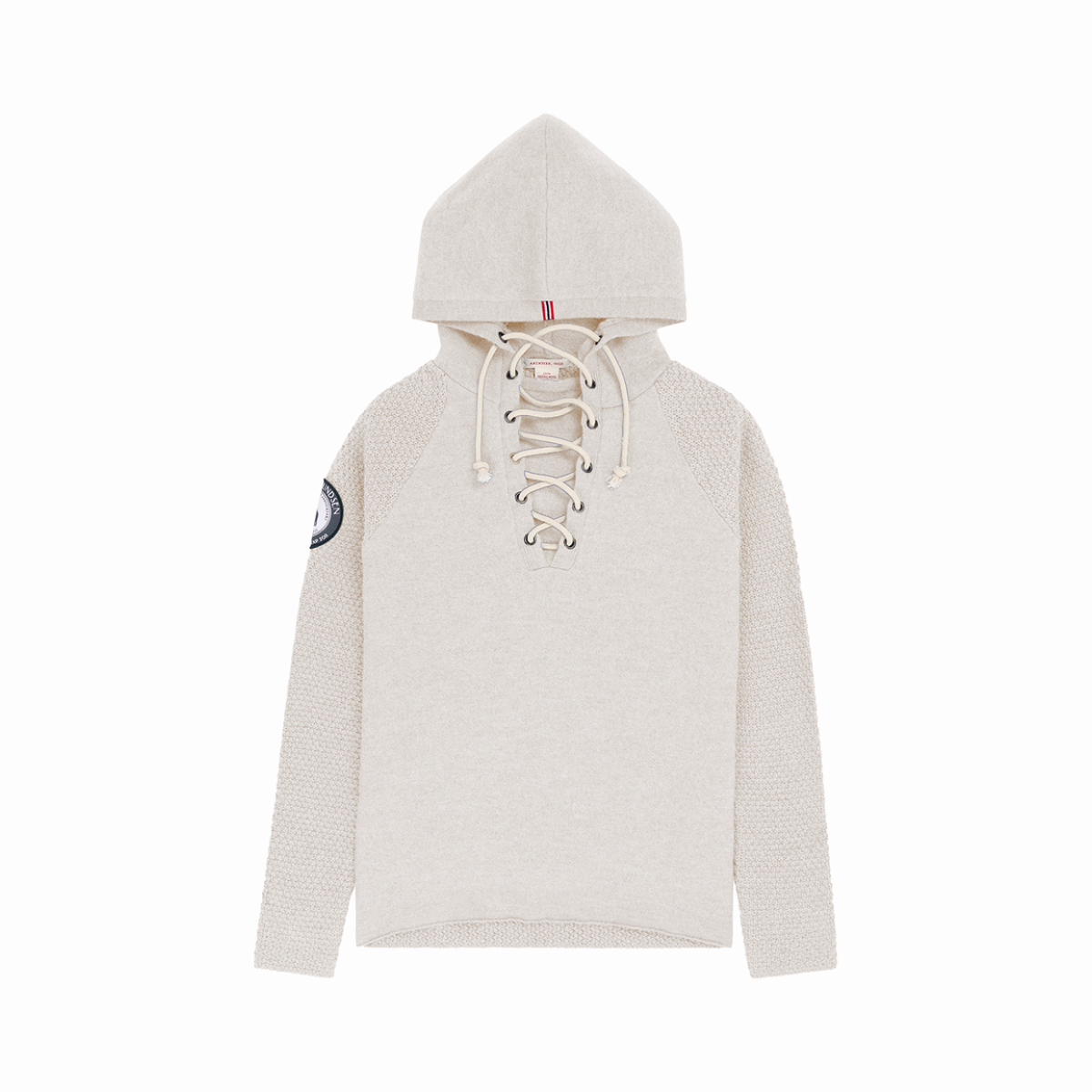 Amundsen Sports - Women's Boiled Hoodie Laced - Oatmeal