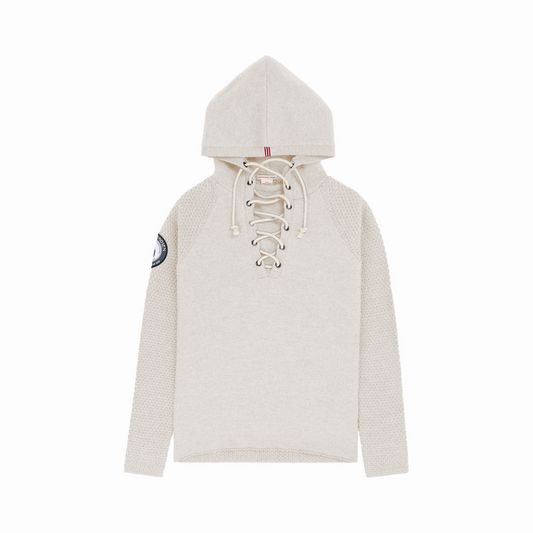 Amundsen Sports - Women's Boiled Hoodie Laced - Oatmeal