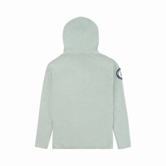 Amundsen Sports (Sample) - Women's Boiled Hoodie Laced - Faded Woad Green