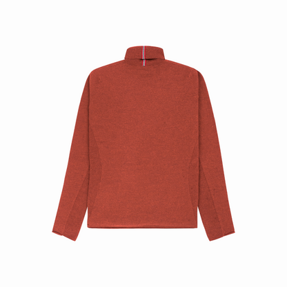 Amundsen Sports (Sample) - Women's Boiled Turtle Neck - Terra Red - Futureproof.life