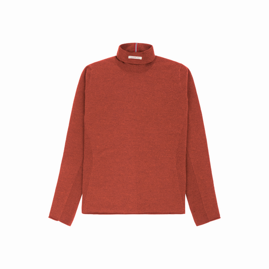Amundsen Sports (Sample) - Women's Boiled Turtle Neck - Terra Red