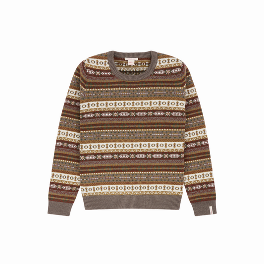 Amundsen Sports (Sample) - Women's Dunkirk Crew Neck - Burnt Red