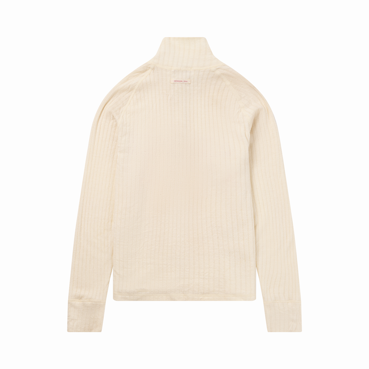 Amundsen Sports (Sample) - Women's Hero's Hide Half Zip Neck - Natural/Logo