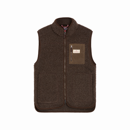 Amundsen Sports - Women's Heroes Wool Fleece Vest - Cowboy - Futureproof.life