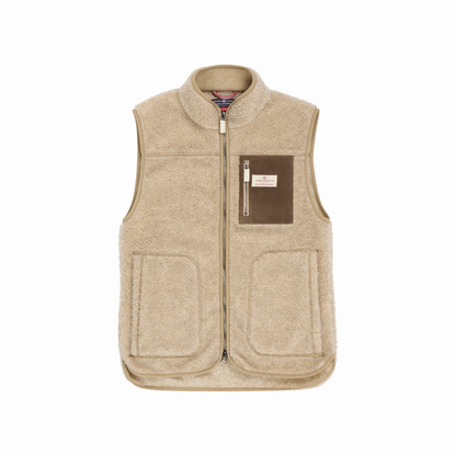 Amundsen Sports - Women's Heroes Wool Fleece Vest - Natural - Futureproof.life